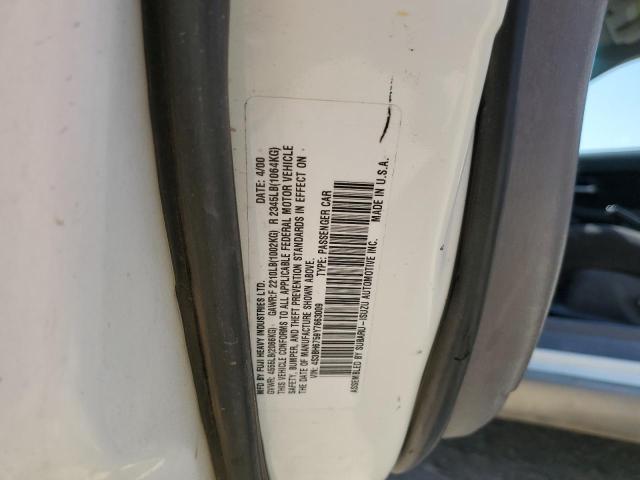 4S3BH6759Y7663009 - 2000 SUBARU LEGACY OUTBACK AWP 双色 照片 12