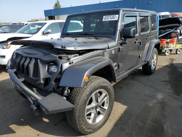 1C4BJWEG9JL912463 - 2018 JEEP WRANGLER U SAHARA BLACK photo 2