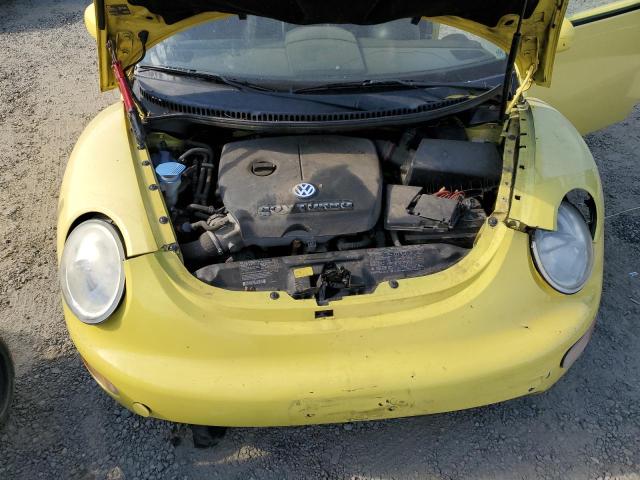 3VWED21C71M481228 - 2001 VOLKSWAGEN NEW BEETLE GLS SPORT YELLOW photo 11