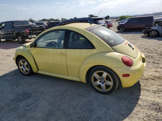 3VWED21C71M481228 - 2001 VOLKSWAGEN NEW BEETLE GLS SPORT YELLOW photo 2