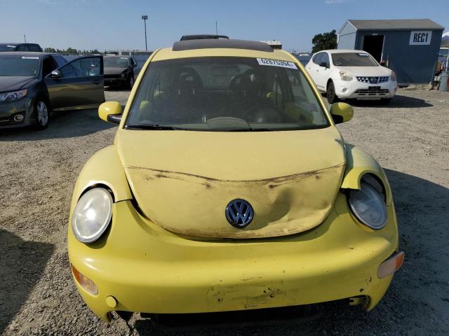 3VWED21C71M481228 - 2001 VOLKSWAGEN NEW BEETLE GLS SPORT YELLOW photo 5