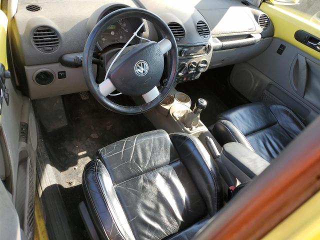 3VWED21C71M481228 - 2001 VOLKSWAGEN NEW BEETLE GLS SPORT YELLOW photo 8