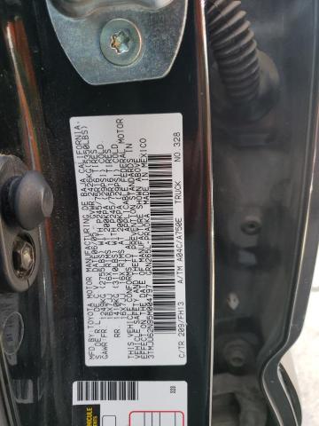 3TMJU62N95M004797 - 2005 TOYOTA TACOMA DOUBLE CAB PRERUNNER BLACK photo 12