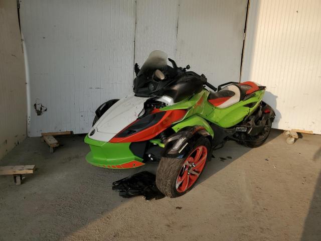 2BXNABC43FV000013 - 2015 CAN-AM SPYDER ROA RS GREEN photo 2