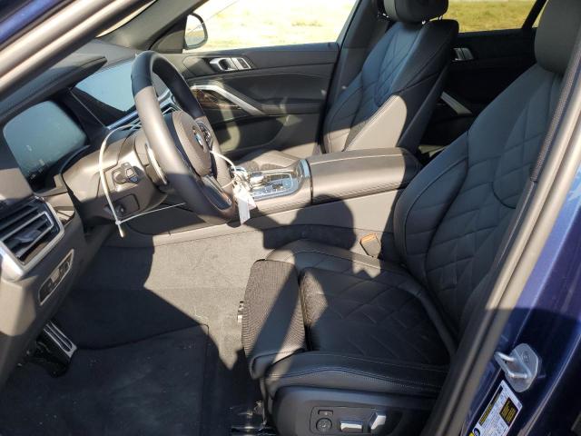 5UXCY6C06P9R50856 - 2023 BMW X6 XDRIVE40I Կապույտ լուսանկար 7