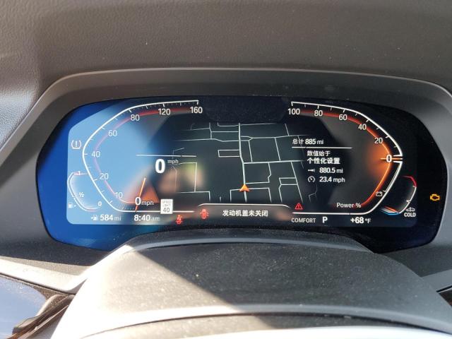 5UXCY6C06P9R50856 - 2023 BMW X6 XDRIVE40I Կապույտ լուսանկար 9