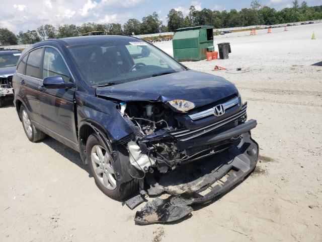 5J6RE48759L040128 - 2009 HONDA CR-V EXL BLUE photo 4