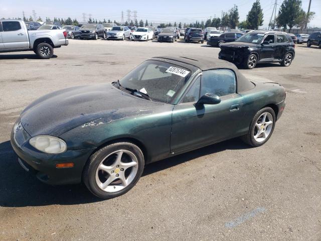 JM1NB353410206217 - 2001 MAZDA MX-5 MIATA BASE GREEN photo 1