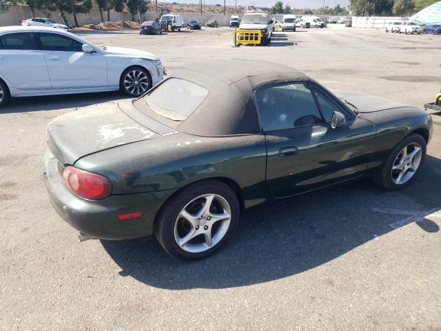 JM1NB353410206217 - 2001 MAZDA MX-5 MIATA BASE GREEN photo 3