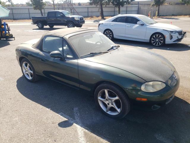 JM1NB353410206217 - 2001 MAZDA MX-5 MIATA BASE GREEN photo 4