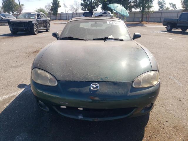 JM1NB353410206217 - 2001 MAZDA MX-5 MIATA BASE GREEN photo 5