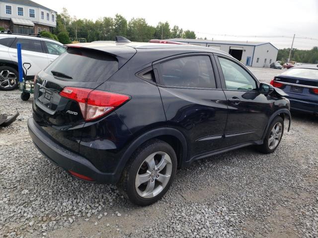 3CZRU6H77GM709431 - 2016 HONDA HR-V EXL BLACK photo 3