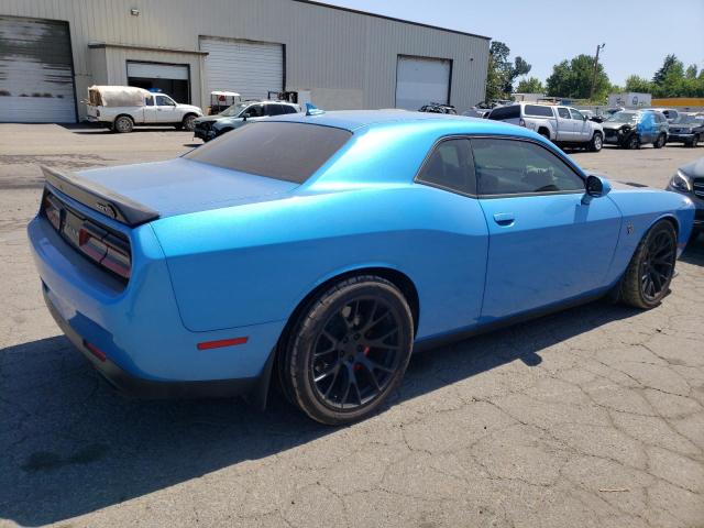 2C3CDZC95GH220972 - 2016 DODGE CHALLENGER SRT HELLCAT BLUE photo 3