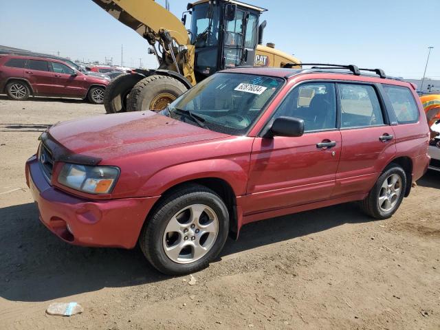 JF1SG65643H710406 - 2003 SUBARU FORESTER 2.5XS RED photo 1