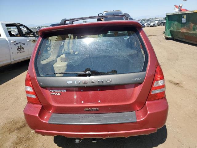 JF1SG65643H710406 - 2003 SUBARU FORESTER 2.5XS წითელი ფოტო 6
