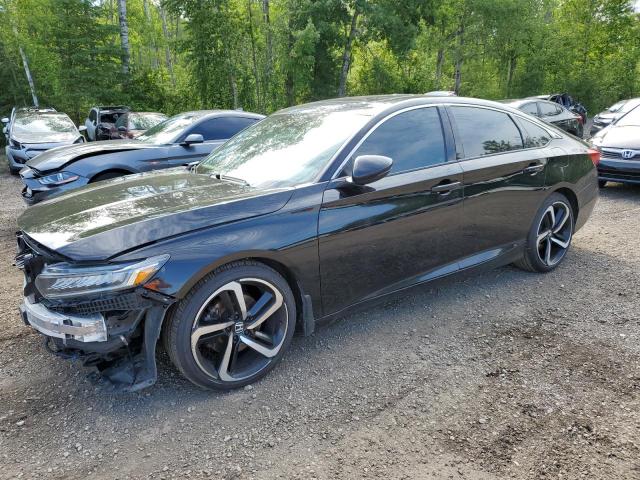 1HGCV1F37MA802567 - 2021 HONDA ACCORD SPORT BLACK photo 1