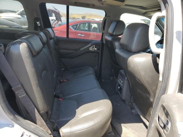 5N1AR18W76C658765 - 2006 NISSAN PATHFINDER LE 银色 照片 10