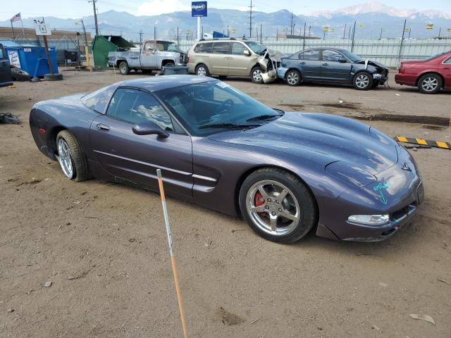 1G1YY22G4W5121426 - 1998 CHEVROLET CORVETTE PURPLE photo 4