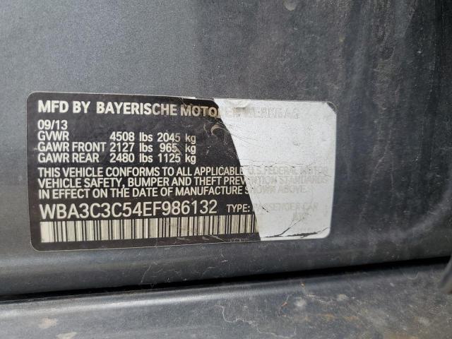 WBA3C3C54EF986132 - 2014 BMW 320 I XDRIVE GRAY photo 12
