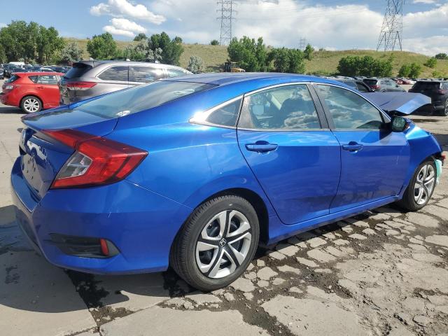 2HGFC2F56JH561785 - 2018 HONDA CIVIC LX BLUE photo 3