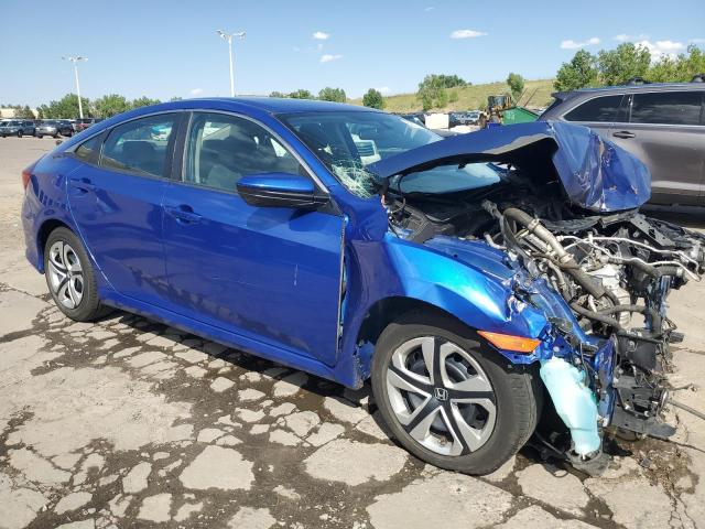 2HGFC2F56JH561785 - 2018 HONDA CIVIC LX BLUE photo 4