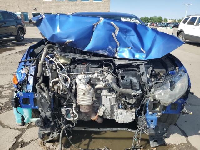 2HGFC2F56JH561785 - 2018 HONDA CIVIC LX BLUE photo 5
