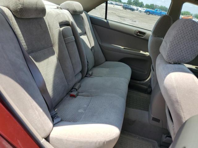 4T1BF30K94U075557 - 2004 TOYOTA CAMRY LE BURGUNDY photo 10