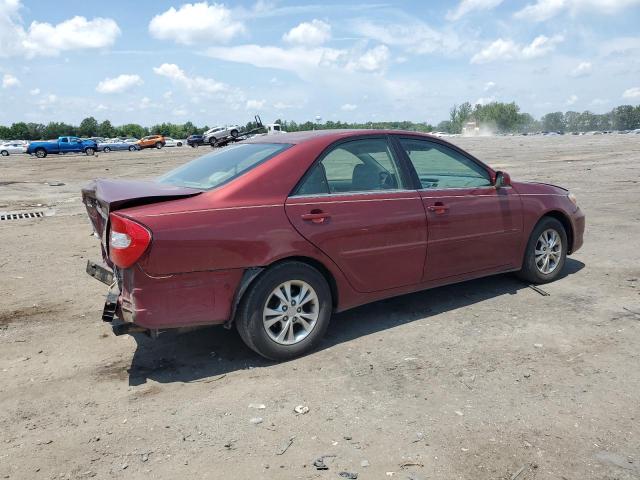 4T1BF30K94U075557 - 2004 TOYOTA CAMRY LE BURGUNDY photo 3