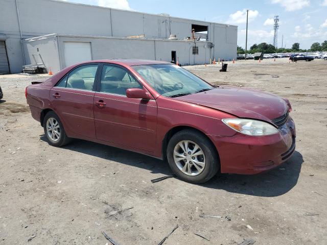 4T1BF30K94U075557 - 2004 TOYOTA CAMRY LE BURGUNDY photo 4