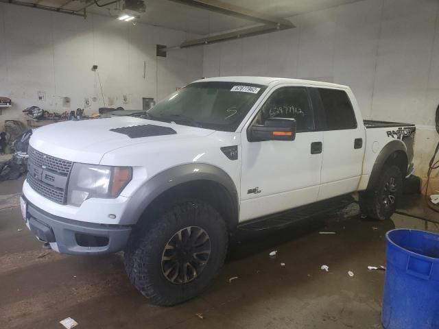 1FTFW1R66BFC40403 - 2011 FORD F150 SVT RAPTOR WHITE photo 2