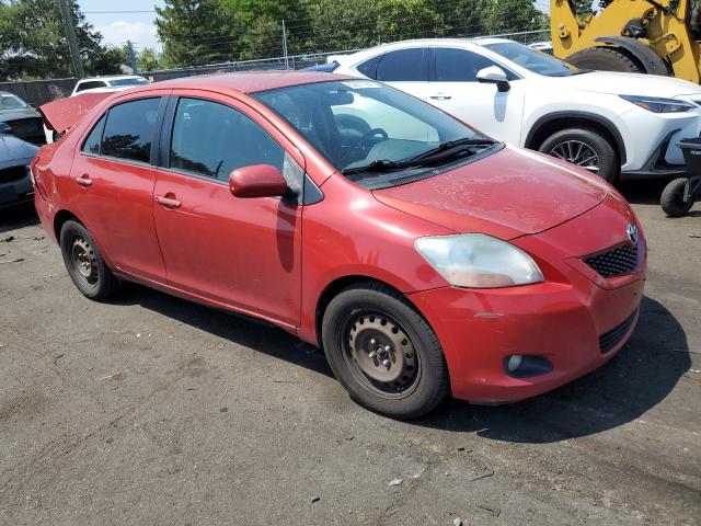 JTDBT903294051035 - 2009 TOYOTA YARIS RED photo 4