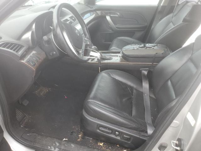 2HNYD2H3XCH548244 - 2012 ACURA MDX TECHNOLOGY SILVER photo 7