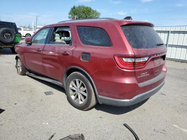 1C4RDHDG6EC366195 - 2014 DODGE DURANGO LIMITED RED photo 2