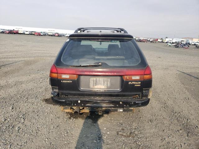 4S3BG6858V6647970 - 1997 SUBARU LEGACY OUTBACK BLACK photo 6