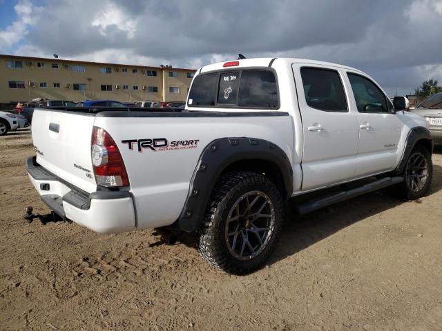 3TMJU4GNXEM165933 - 2014 TOYOTA TACOMA DOUBLE CAB PRERUNNER WHITE photo 3