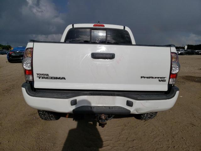 3TMJU4GNXEM165933 - 2014 TOYOTA TACOMA DOUBLE CAB PRERUNNER WHITE photo 6
