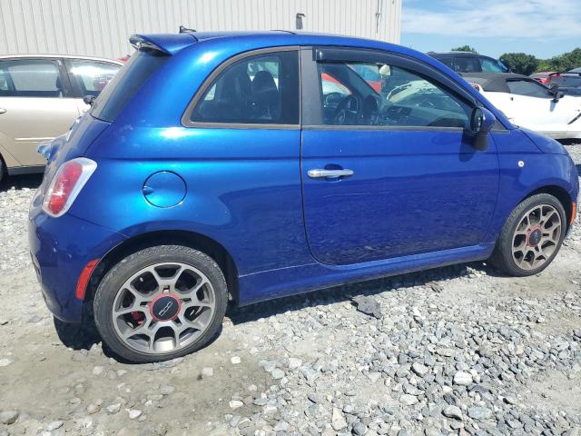 3C3CFFBR7CT169261 - 2012 FIAT 500 SPORT BLUE photo 3