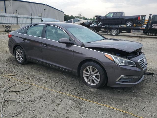 5NPE24AFXFH029219 - 2015 HYUNDAI SONATA SE GRAY photo 4