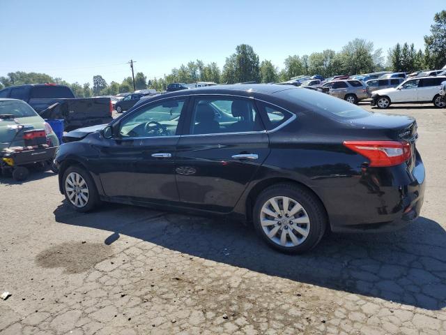 3N1AB7AP9KY338933 - 2019 NISSAN SENTRA S أسود صورة 2