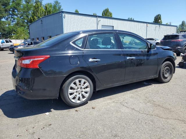 3N1AB7AP9KY338933 - 2019 NISSAN SENTRA S أسود صورة 3