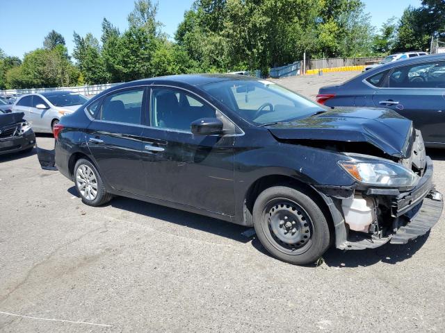 3N1AB7AP9KY338933 - 2019 NISSAN SENTRA S أسود صورة 4