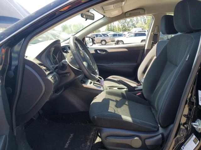 3N1AB7AP9KY338933 - 2019 NISSAN SENTRA S أسود صورة 7