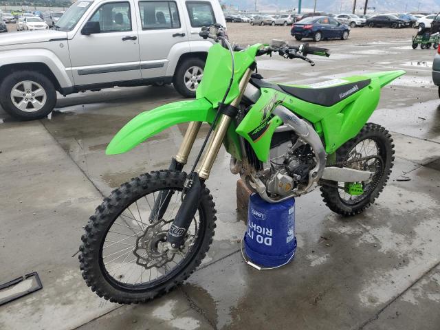 JKAKXGJC8NA030445 - 2022 KAWASAKI KX450 F GREEN photo 2