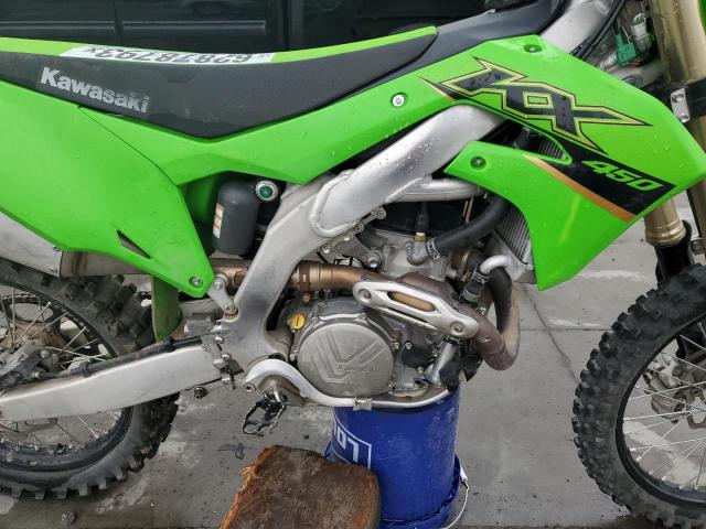 JKAKXGJC8NA030445 - 2022 KAWASAKI KX450 F GREEN photo 7