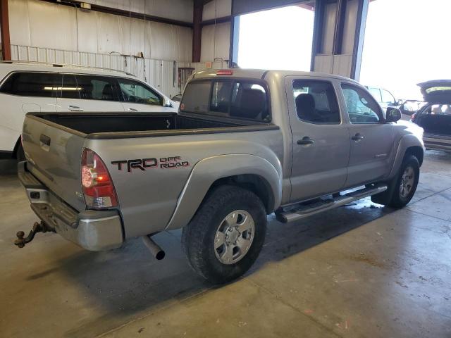 3TMLU4EN9EM134913 - 2014 TOYOTA TACOMA DOUBLE CAB GRAY photo 3