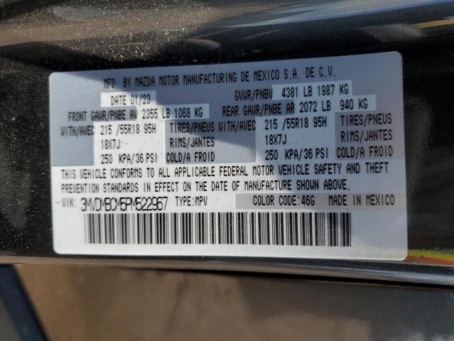 3MVDMBCM5PM522967 - 2023 MAZDA CX-30 PREFERRED GRAY photo 12