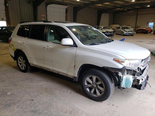 5TDBK3EH4CS144283 - 2012 TOYOTA HIGHLANDER BASE WHITE photo 4