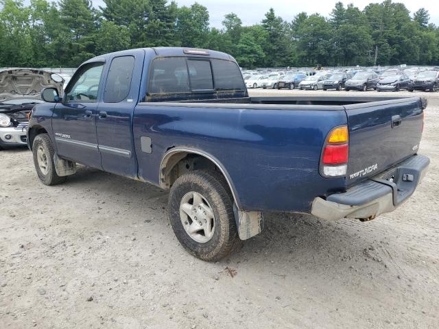 5TBBN44184S435638 - 2004 TOYOTA TUNDRA ACCESS CAB SR5 BLUE photo 2