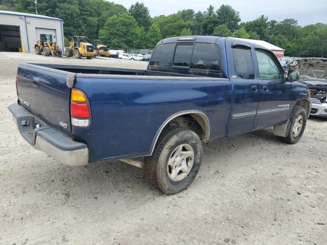 5TBBN44184S435638 - 2004 TOYOTA TUNDRA ACCESS CAB SR5 BLUE photo 3