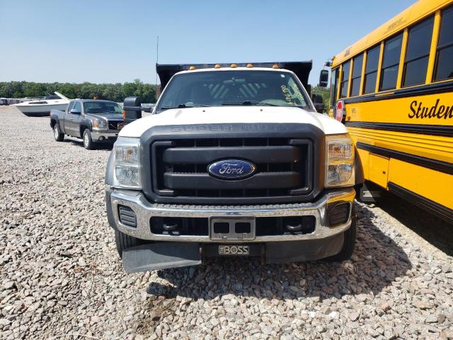 1FDUF5HT9CEB87365 - 2012 FORD F550 SUPER DUTY WHITE photo 5